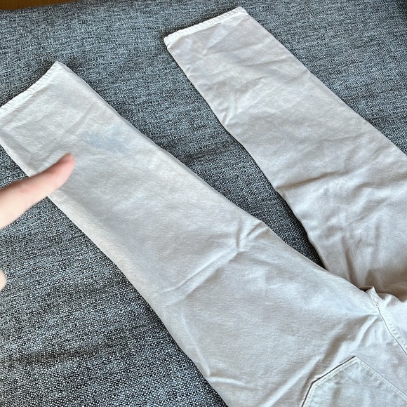 J Brand straight leg jeans in dusty blush/beige, size 28 - Picture 5 of 8